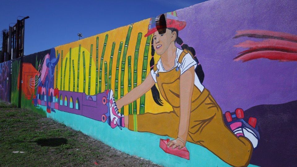 Murales turísticos en Linares