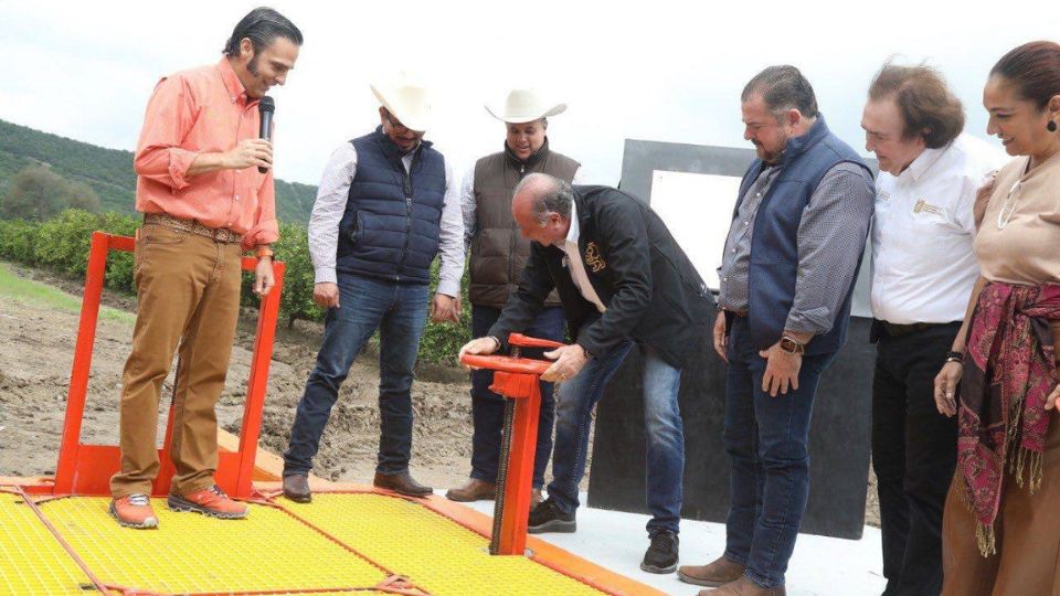 Javier Navarro en el municipio de Montemorelos, Nuevo León.