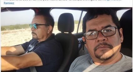 La última foto de Jorge y Rodolfo, antes de desaparecer en la carretera a Laredo