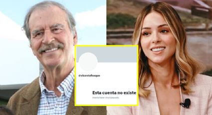 Vicente Fox desaparece de X tras insultar a Mariana Rodríguez