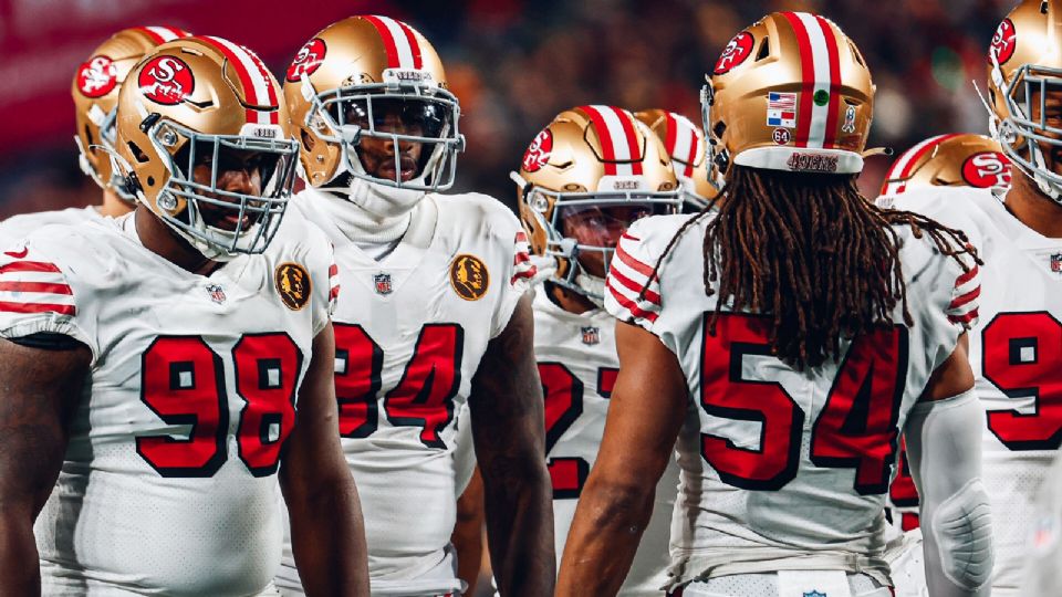 Los 49ers de San Francisco son uno de los mejores equipos de la presente temporada de la NFL