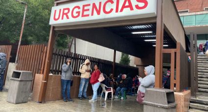 Familiares de pacientes de la clínica 21 del IMSS, entre el frío y los robos