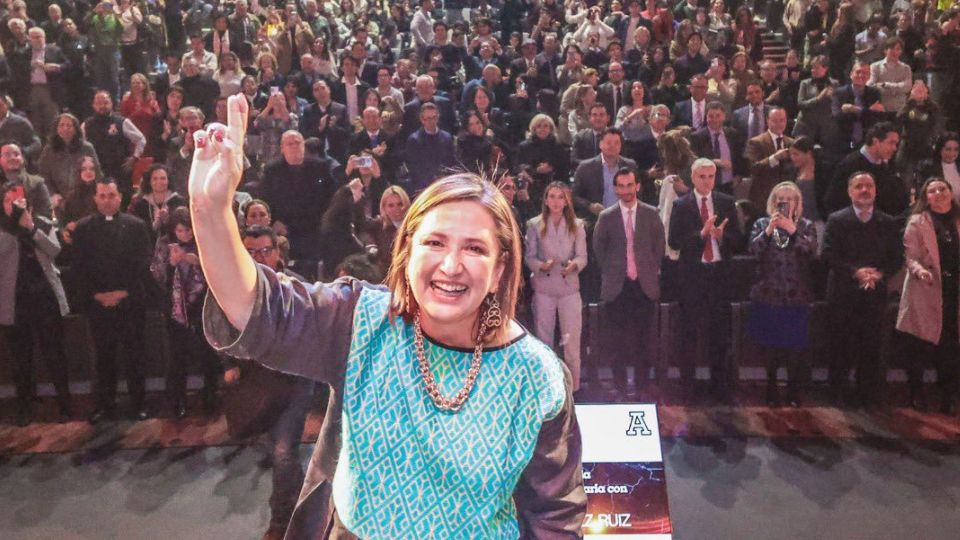 Xóchitl Gálvez, candidata del Frente Amplio por México.