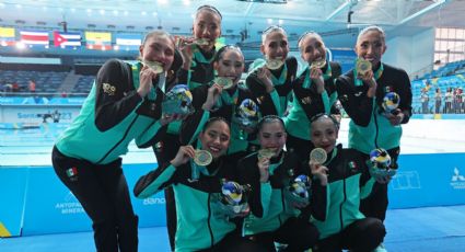 Panamericanos: México gana el oro en natación artística por equipos