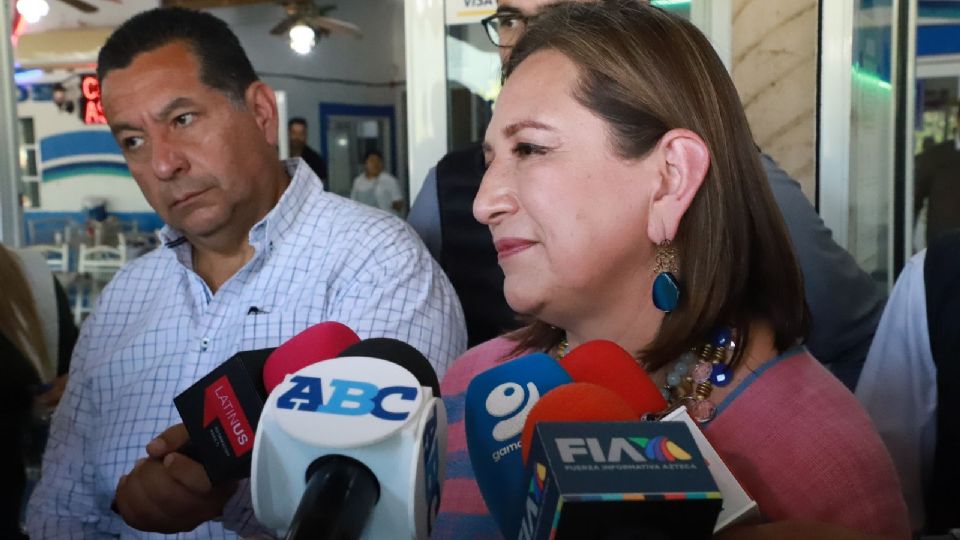 Precandidata a la presidencia de la República por el Frente Amplio, Xóchitl Gálvez.