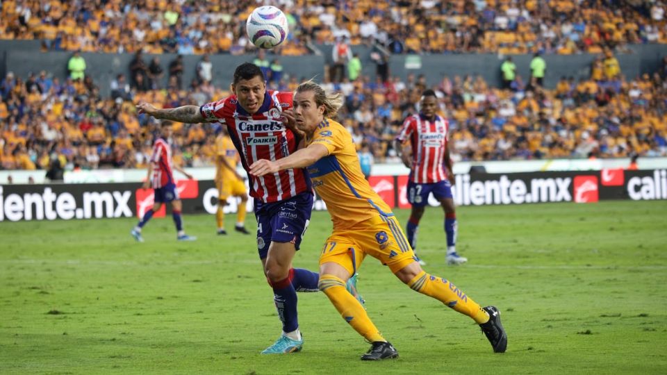 Sebastían Cordóva volvió a pasar desapercibido durante el juego de los Tigres ante el Atlético de San Luis.