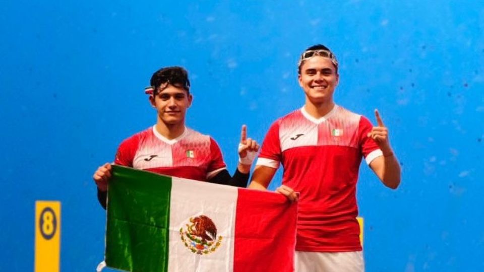 Isaac Cruz y Jorge Olvera se coronan en frontenis dobles masculino