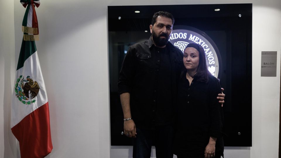 Bárbara Lango y a su esposo Sulaiman Alfayoumi.