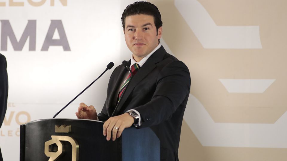 Samuel García, gobernador de Nuevo León.