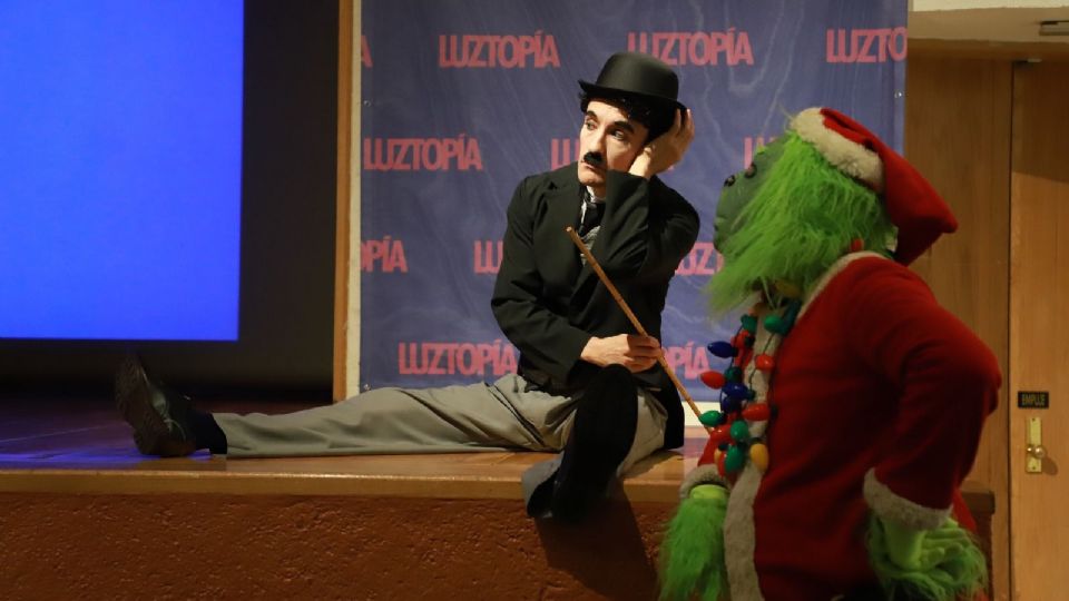 Personajes como Charles Chaplin y El Grinch estarán en este recorrido interactivo.