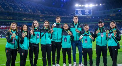 Rayados recibe a medallistas panamericanos en el 'Gigante de Acero'