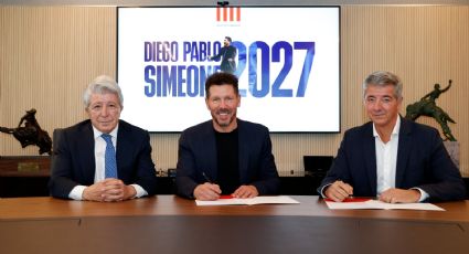 LaLiga: Diego Simeone renueva con el Atlético hasta 2027