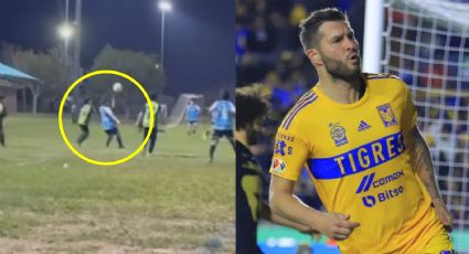 Hijo de Gignac sorprende a todos con espectacular gol de chilena