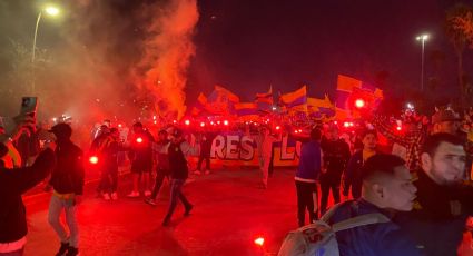 Tigres: ‘Libres y Lokos’ hacen caravana para entrar al Estadio Universitario