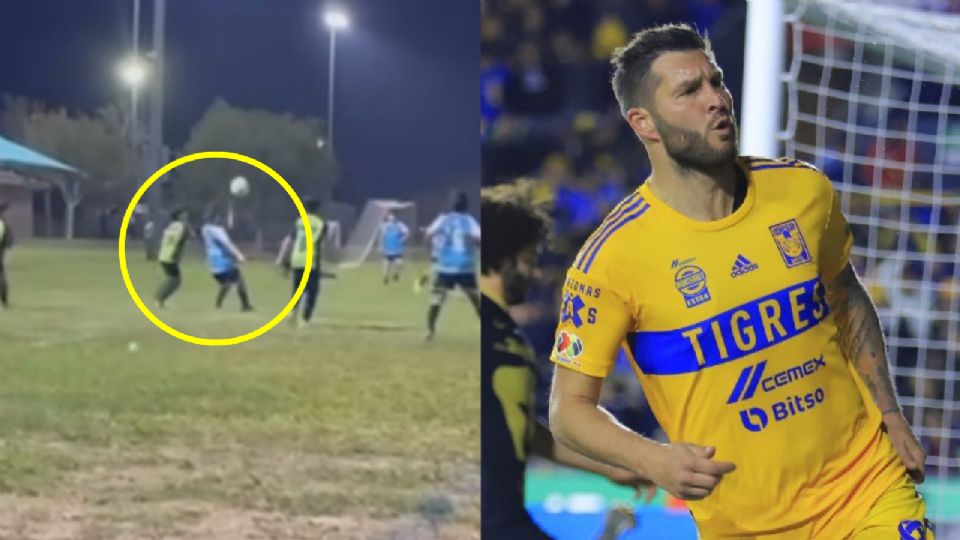 Hijo de Gignac dejó a la audiencia boquiabierta al realizar gol de chiloena