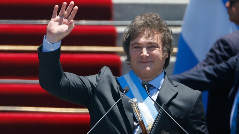 Javier Milei, nuevo presidente de Argentina.