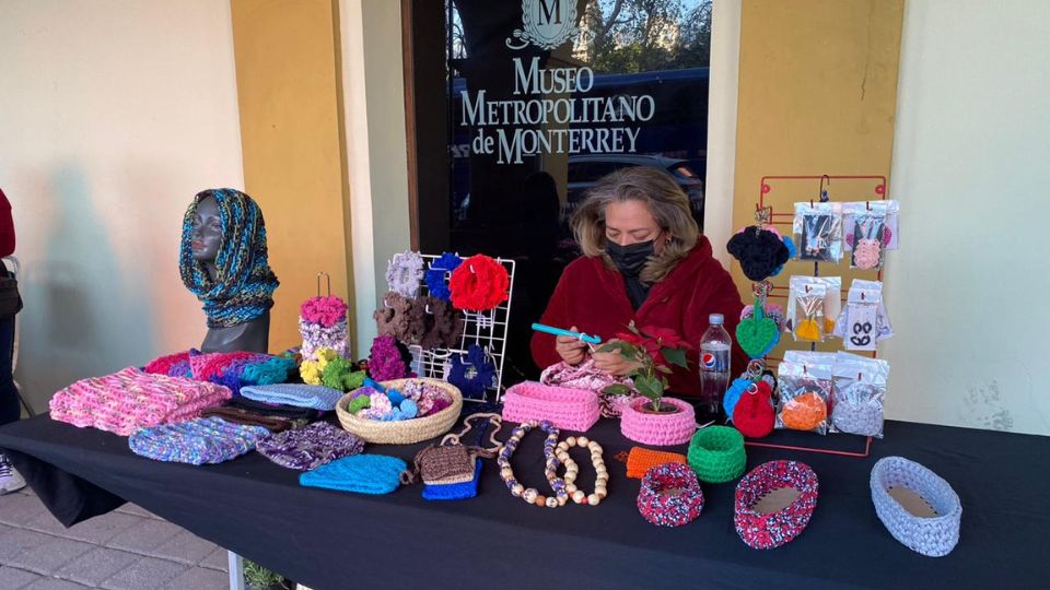 Stand de la feria de servicios.