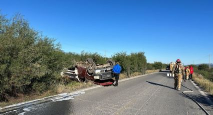 Muere policía de Fuerza Civil tras volcadura en carretera a Colombia