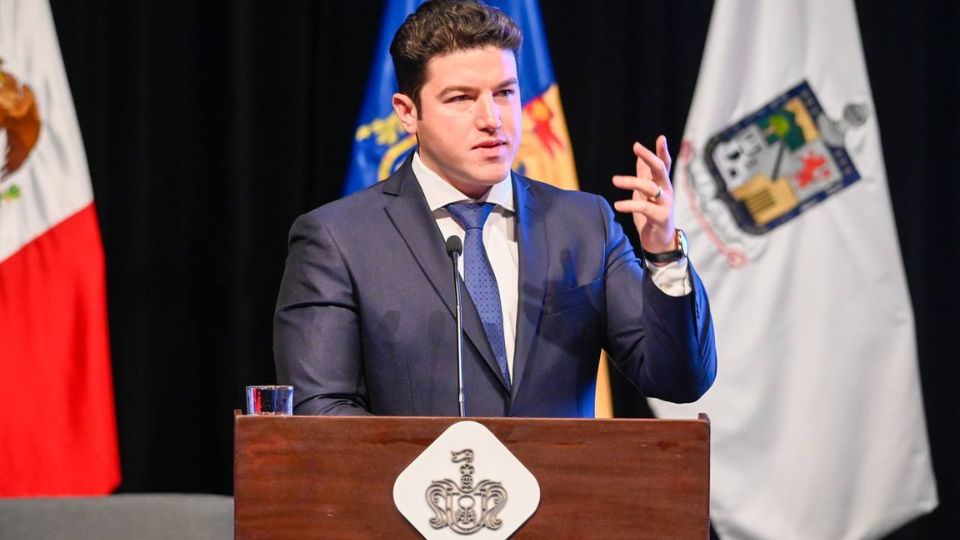 Samuel García, gobernador de Nuevo León.