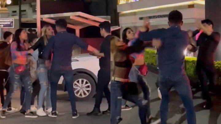 Jóvenes desatan riña en Paseo Tec; hombre dio cabezazo a mujer