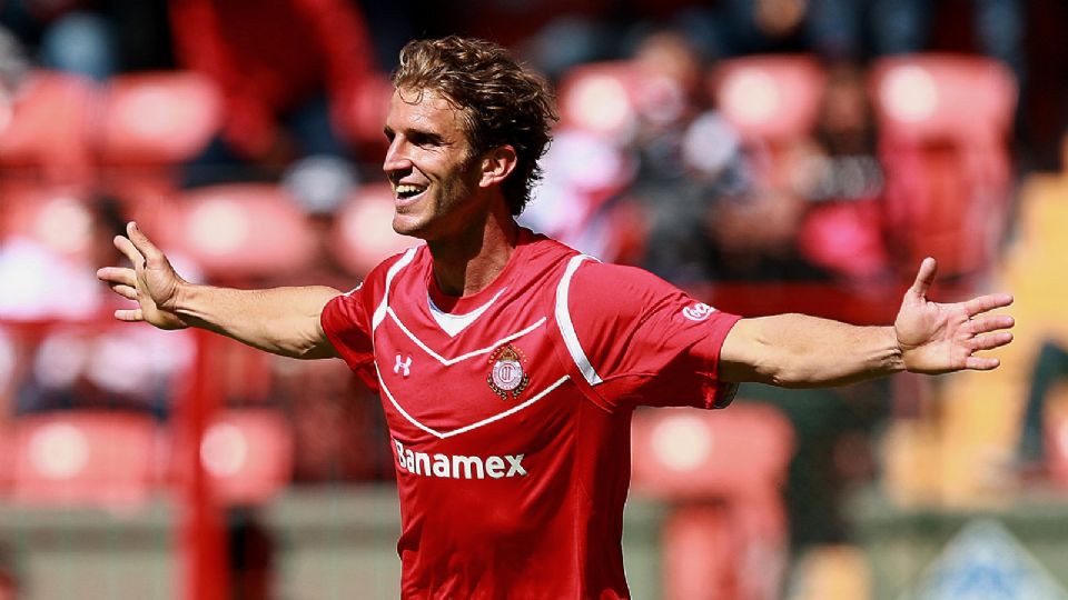 Iván Alonso en su etapa como jugador del Toluca.