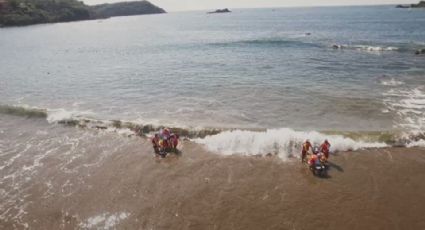 Tiburón mata a turista canadiense en playa de Zihuatanejo