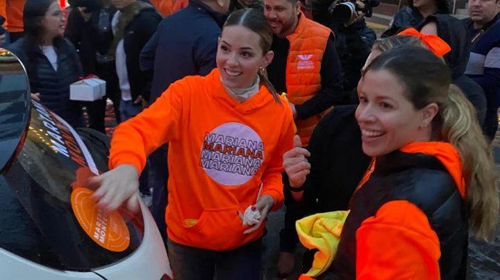 Mariana Rodríguez inicia actos de precampaña en Monterrey