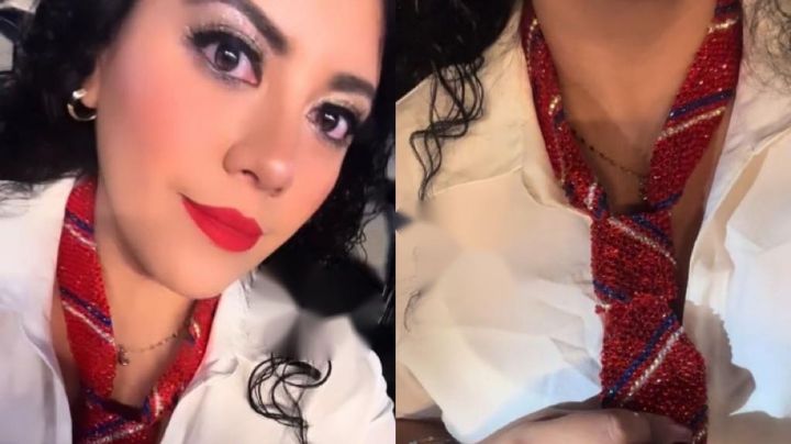 Fan de RBD decora corbata con cristales Swarovski, esto fue lo que se gastó