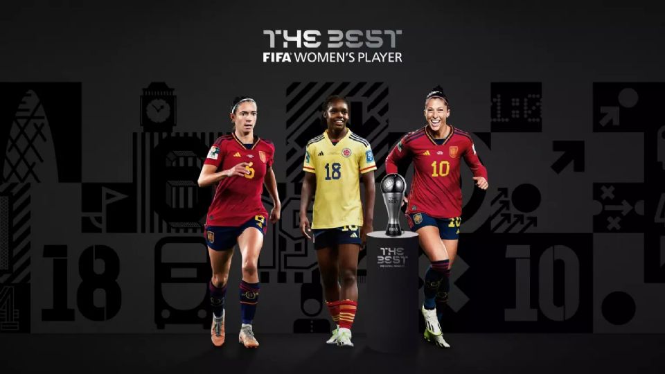 La FIFA anunció a la terna de finalistas para el premio The Best de la categoría Femenil; en la que están las españolas campeonas del mundo Aitana Bonmati y Jennifer Hermoso, así como la colombiana Linda Caicedo.