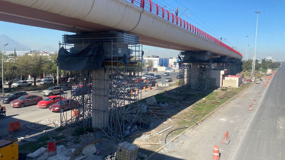 Línea 2 del Metro, en el municipio de San Nicolás.