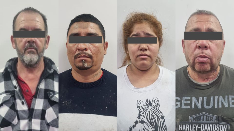 Personas detenidas tras cateo en Pesquería