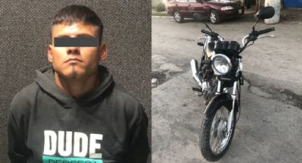 Detienen a joven por ‘autoregalarse’ moto ajena en Juárez