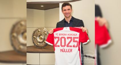 Thomas Müller renueva con el Bayern de Múnich hasta 2025