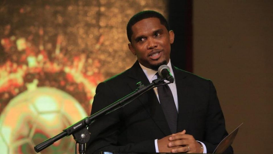 Samuel Eto'o, actual presidente de la Federación Camerunesa de Fútbol.