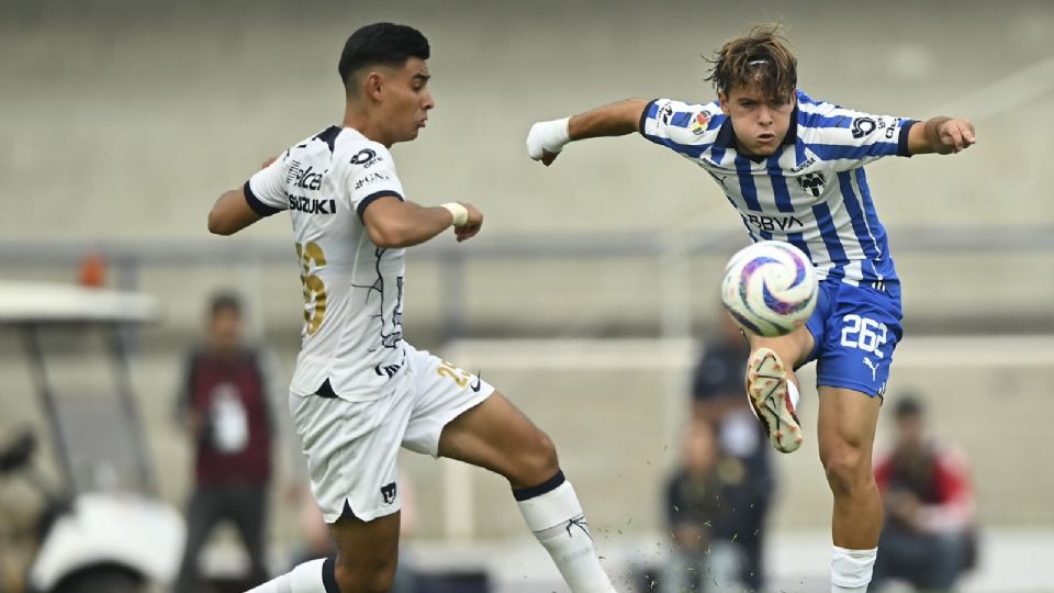 Monterrey no consiguió el bicampeonato en la Sub 18 de la Liga MX, tras perder en la Final del Apertura 2023 ante Pumas.