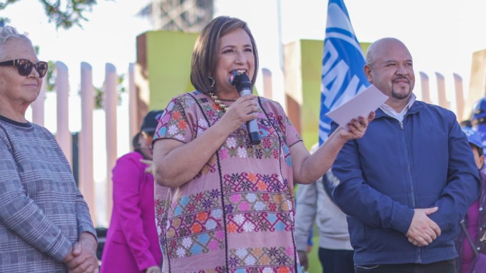 Xóchitl Gálvez, candidata presidencial del Frente Amplio por México.