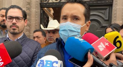 Frente a Palacio de Gobierno, alcaldes del PRIAN exigen a Samuel García la entrega de recursos