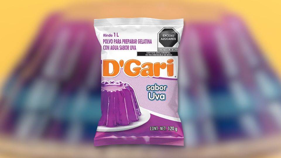 Alertan por consumo de gelatina D'Gari