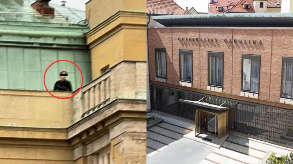 Hombre mata y hiere a varios estudiantes en Universidad de Praga