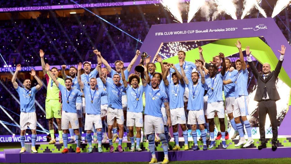 Es la primera vez en la historia que el Manchester City se hace con el trofeo del Mundial de Clubes.