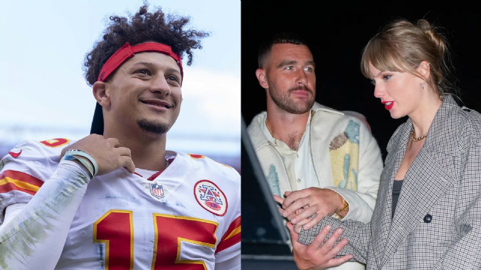 Patrick Mahomes elogia a Taylor Swift y asegura que Travis Kelce es afortunado por estar con ella
