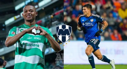 Harold Preciado y Brandon Vázquez, opciones para la delantera de Rayados