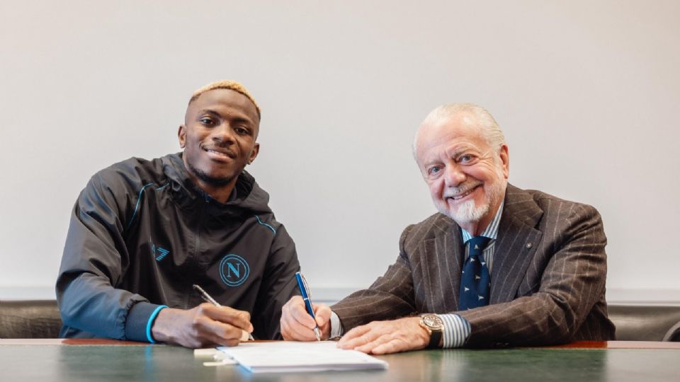 Victor Osimhen ha renovado su contrato con el Nápoles hasta el 30 de junio de 2026.