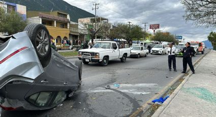 Conductor ebrio provoca volcadura en Eloy Cavazos