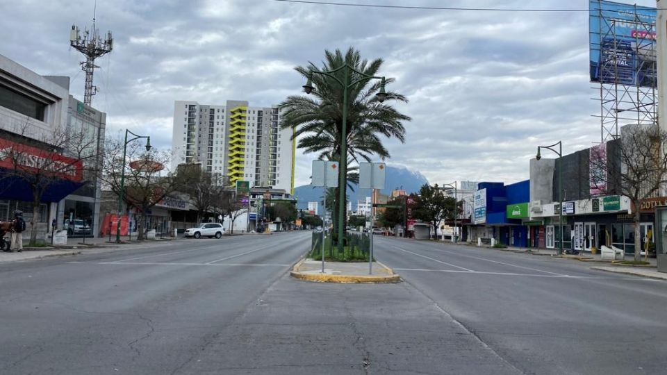 Avenida Madero este 25 de diciembre de 2023.