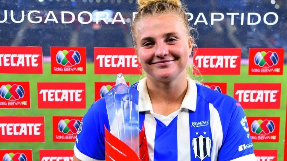 Carlee Giammona dejó de ser jugadora de Rayadas, así lo anunció el club albiazul