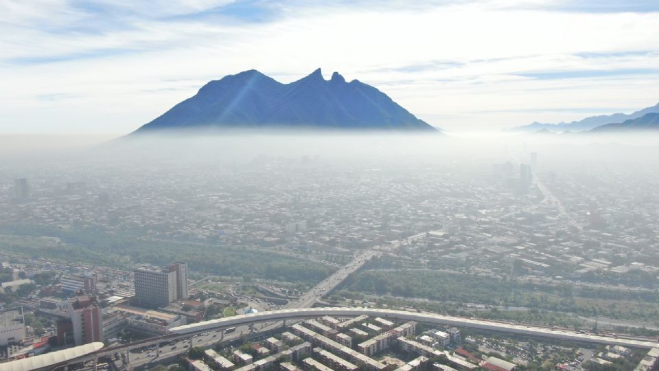 Mala calidad del aire en Monterrey.