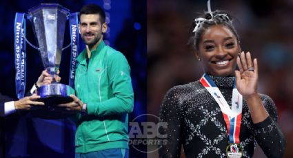 Novak Djokovic y Simone Biles, deportistas del año 2023