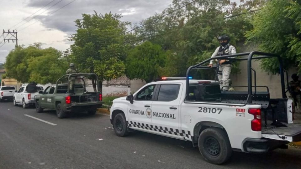 Autoridades de Guerrero en el lugar.