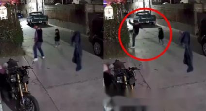 Captan a hombre golpeando a perritos frente a una niña en Texcoco